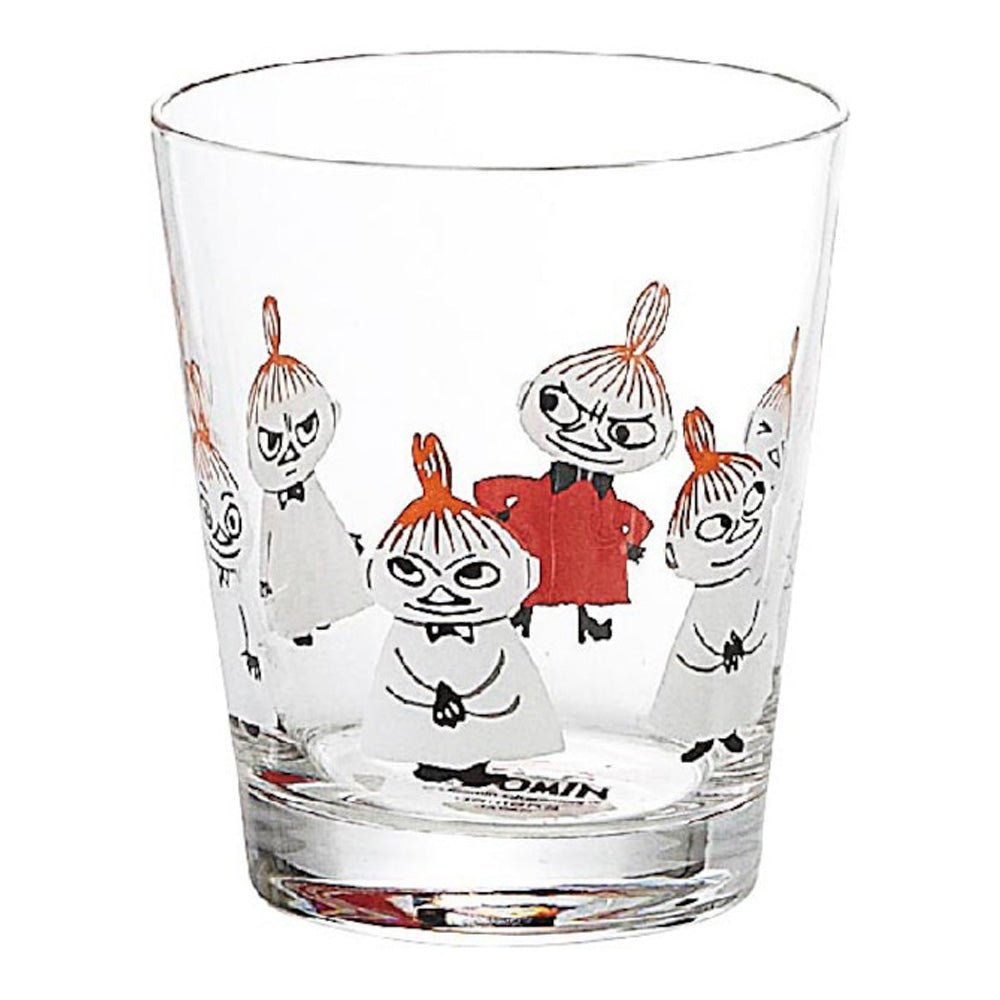 MOOMIN ムーミン (生誕 80周年 ) - ガラスタンブラー / リトルミイ / 食器・グラス 【公式 / オフィシャル】